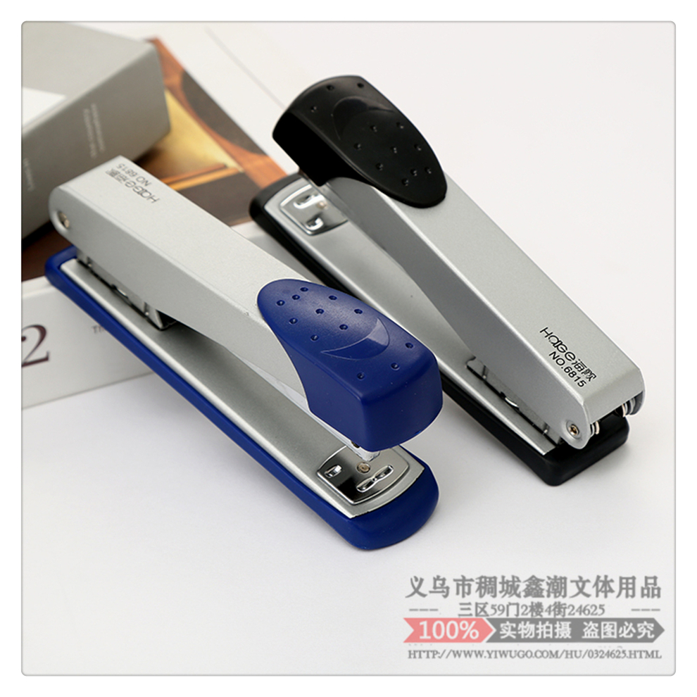 Stapler Medium Size Stapler Labor-Saving and Portable Metal Housing Staple Office Student Supplies Stapler