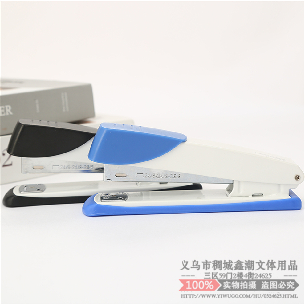 Stapler Medium Large Stapler Thickened Easy-Operational Type Book Stapler Office Supplies Multi-Functional Order Test Paper Material