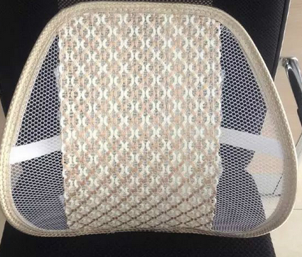Cool summer ice silk waist waist cushion car cushion