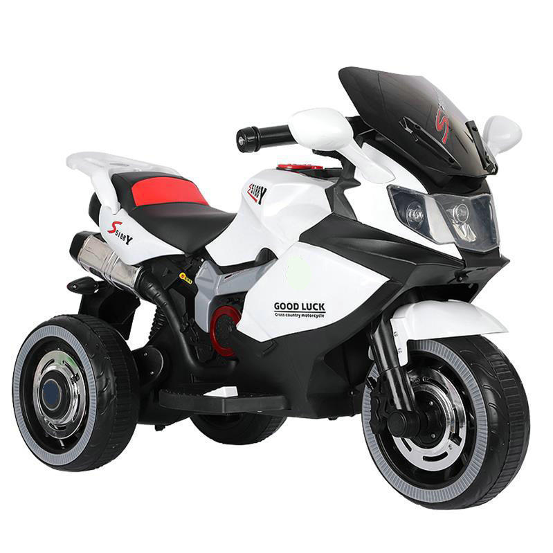 New Children&#039;s Electric Motor Children&#039;s Rechargeable Motorcycle Cool Light Baby Children&#039;s Toy Car