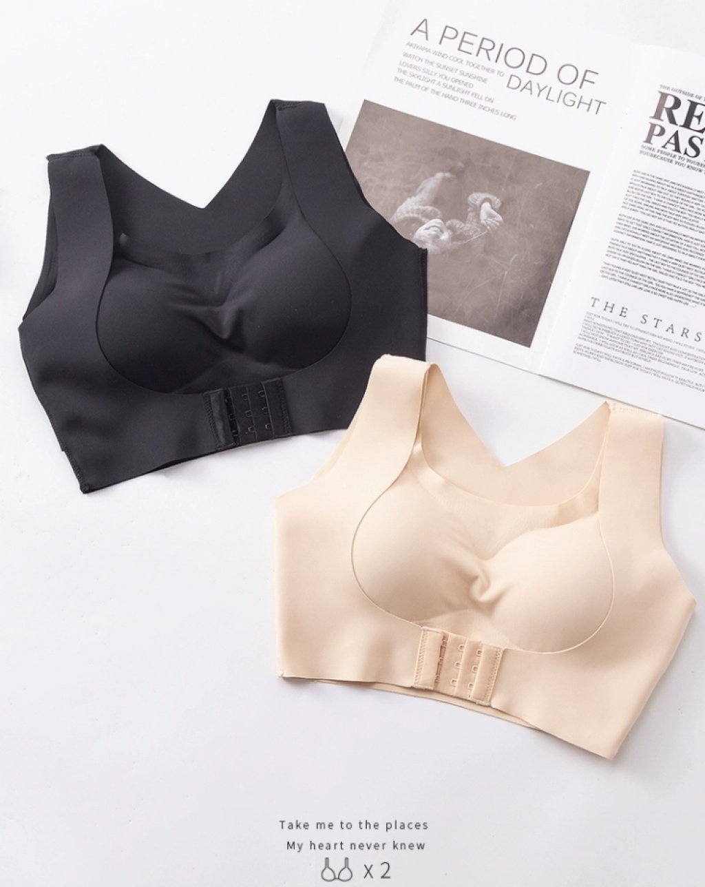 BABAKA Push up Bras Chest Type Breast Holding Correction Humpback Seamless Bras Cannot Be Returned Or Exchanged