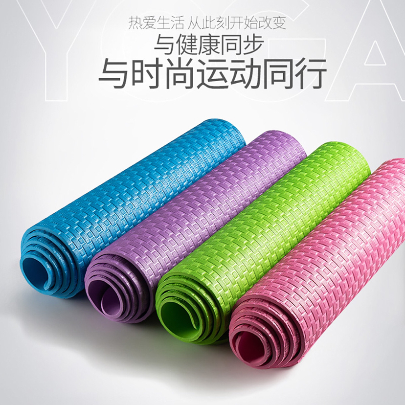 Eva Bamboo Mat Pattern Yoga Mat Push-up Pad Gymnastic Mat Sit-Ups Mat
