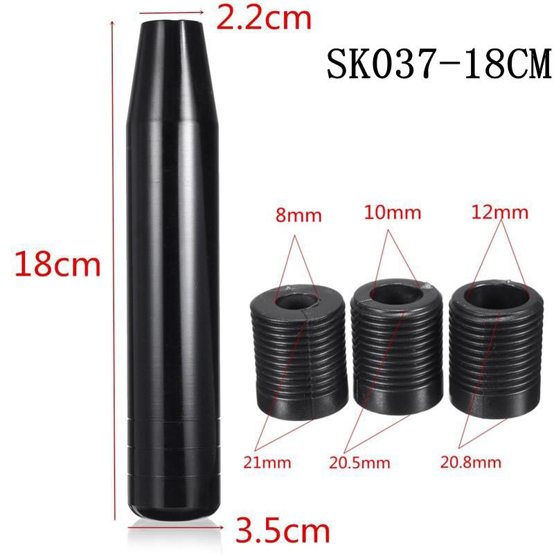 Car Modification Gear Head Universal Metal Gear Handle Head Racing Bobo Head Lengthened Gear Lever Knob Cool with 