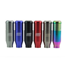 Car Modification Gear Head Universal Metal Gear Handle Head Racing Bobo Head Lengthened Gear Lever Knob Cool with 