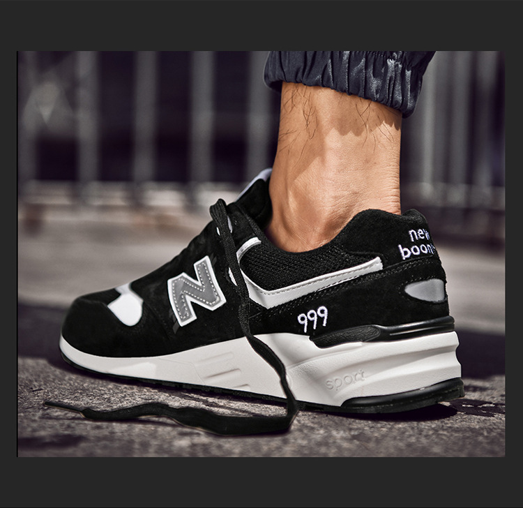 Spring and Autumn New Bailun Cool Running Men's Retro Casual NB Sneakers Retro Running Shoes Women's New Balance Winter