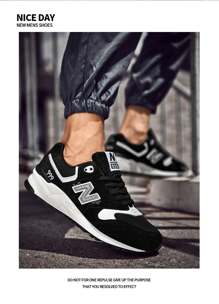 Spring and Autumn New Bailun Cool Running Men's Retro Casual NB Sneakers Retro Running Shoes Women's New Balance Winter