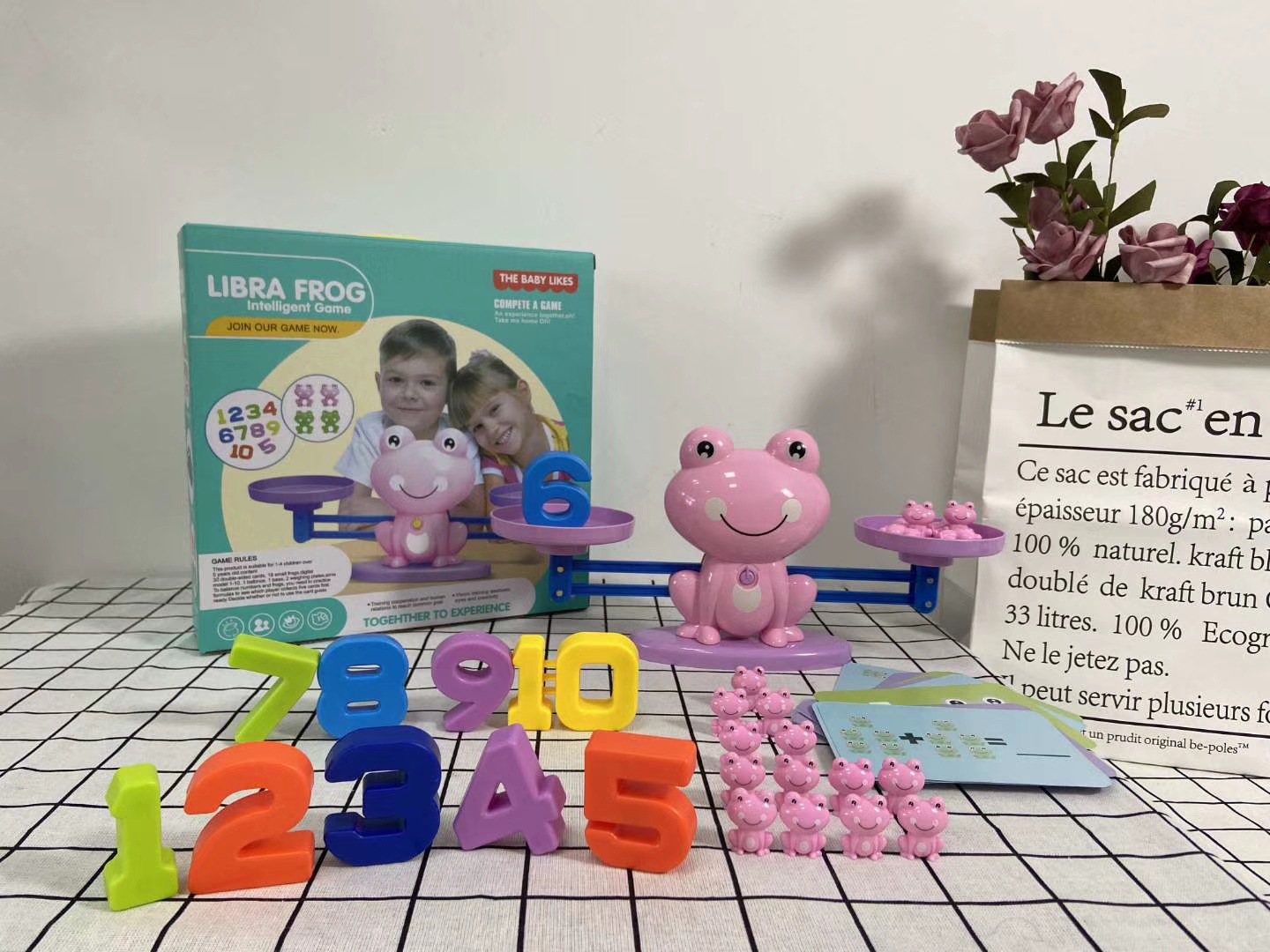 Early Education Balance Frog Digital Enlightenment Addition and Subtraction Balance Monkey Toy One Piece Dropshipping Early Education Balance Frog Digital Enlightenment Addition and Subtraction Balance Monkey Toy One Piece Dropshipping