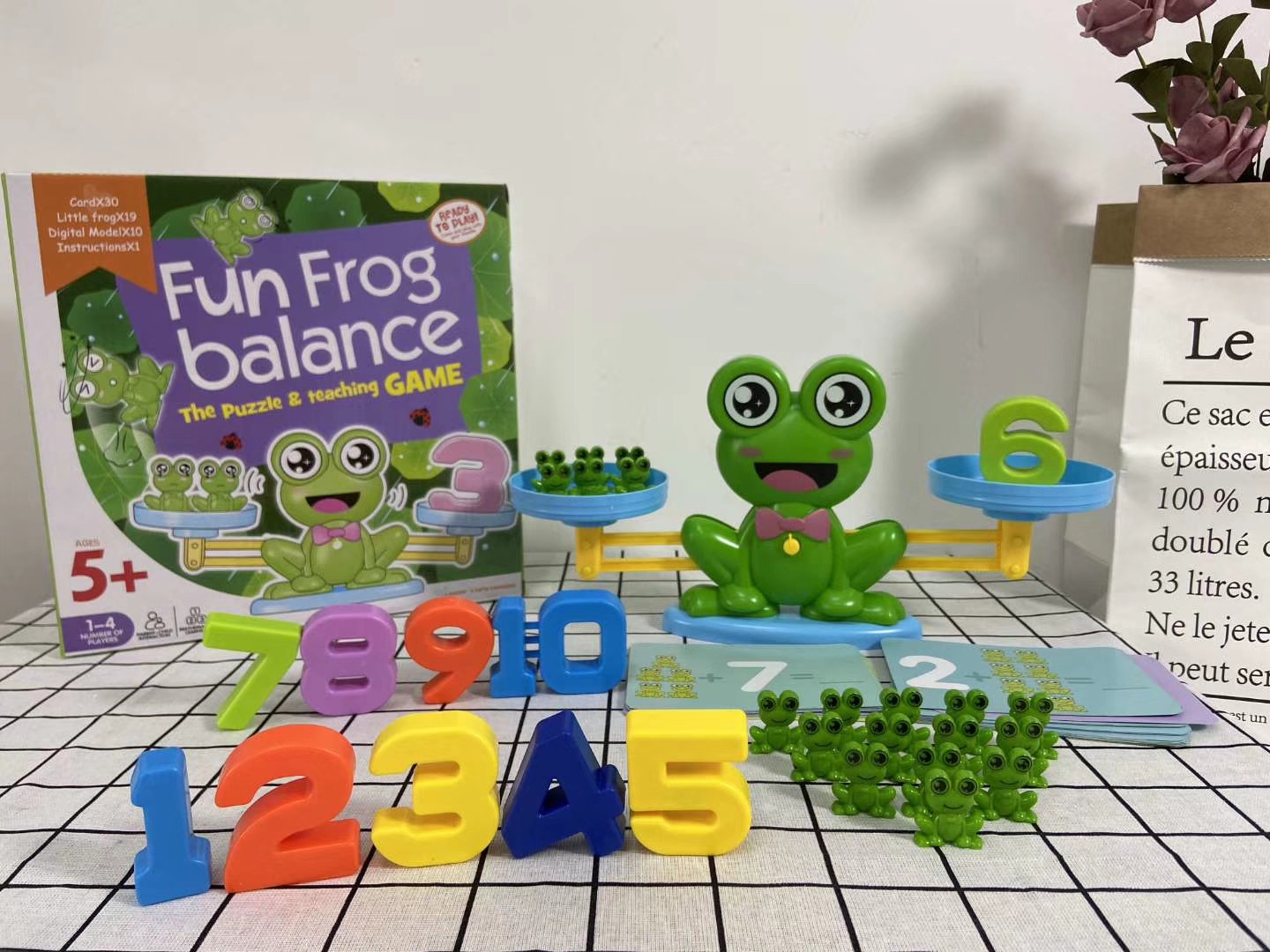 Early Education Balance Frog Digital Enlightenment Addition and Subtraction Balance Monkey Toy One Piece Dropshipping Early Education Balance Frog Digital Enlightenment Addition and Subtraction Balance Monkey Toy One Piece Dropshipping