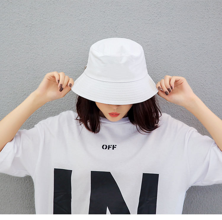 Solid Color Fisherman Hat Women's Korean-Style All-Matching Fashion Brand Hip Hop Bucket Hat Spring and Summer Balance Top Fashion Sun Protection Sun Hat Men Solid Color Fisherman Hat Women's Korean-Style All-Matching Fashion Brand Hip Hop Bucket Hat Spring and Summer Balance Top Fashion Sun Protection Sun Hat Men