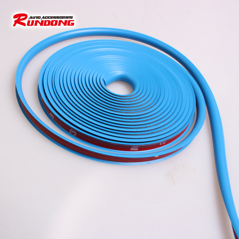 Cool Car Wheel Protection Ring Tire Protection Ring Wheel Decorative Ring Bumper Strip Car Modified Decorative Strip
