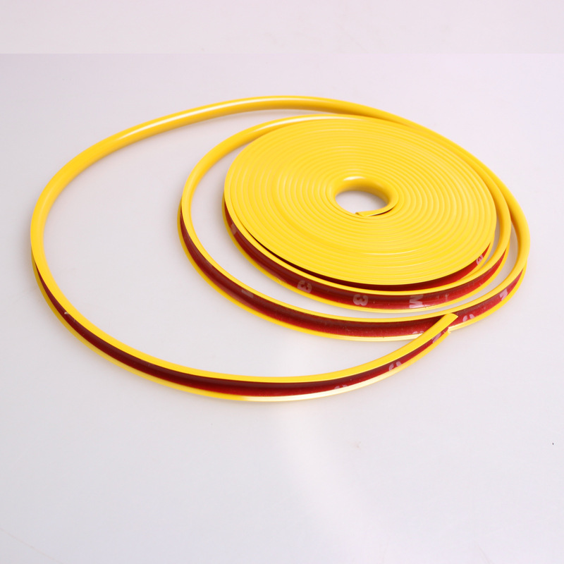 Cool Car Wheel Protection Ring Tire Protection Ring Wheel Decorative Ring Bumper Strip Car Modified Decorative Strip