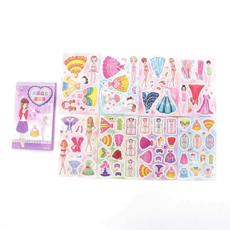 Environmental becomes the children &#039;s printing paper watermarking waterproof stickers tattoo stickers cartoon stickers
