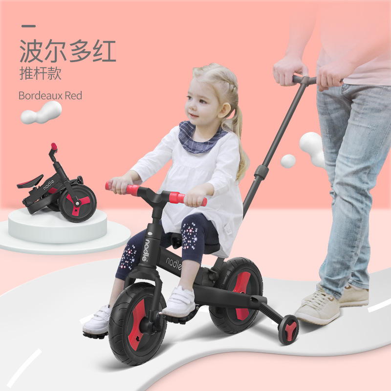 Natto Baby Carriage Balance Car Bicycle Five-in-One Baby Age Scooter Scooter Baby Tricycle