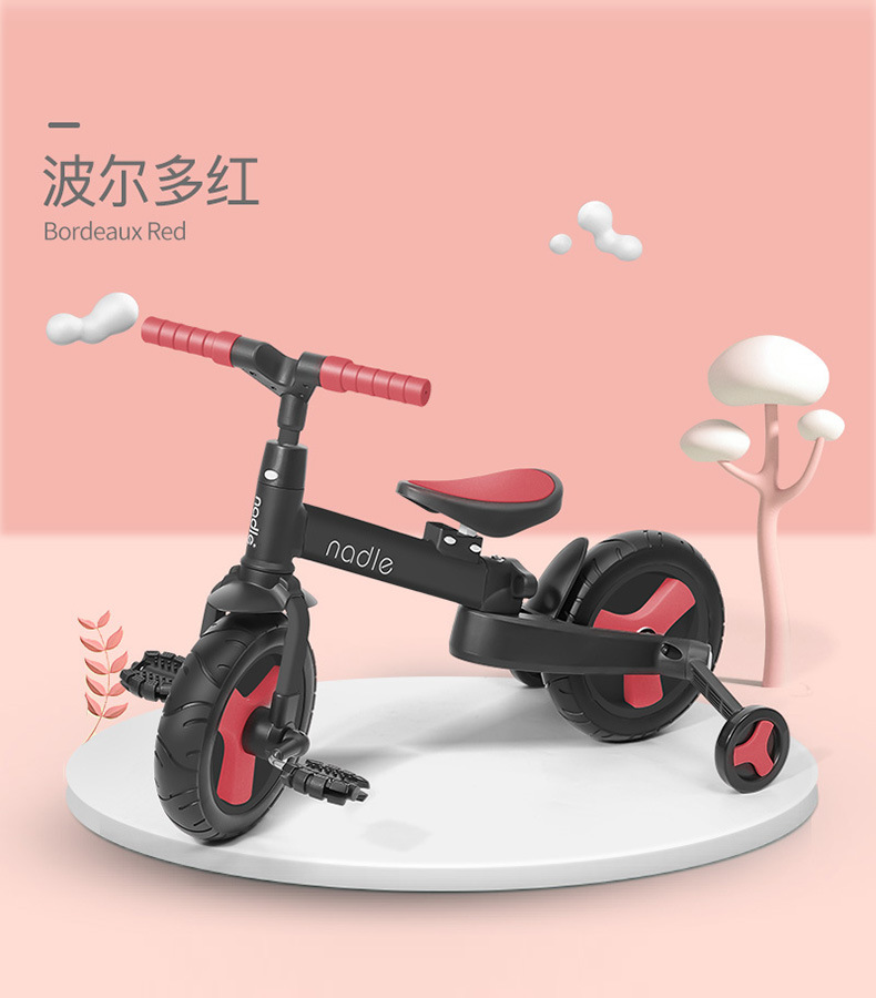 Natto Baby Carriage Balance Car Bicycle Five-in-One Baby Age Scooter Scooter Baby Tricycle Natto Baby Carriage Balance Car Bicycle Five-in-One Baby Age Scooter Scooter Baby Tricycle