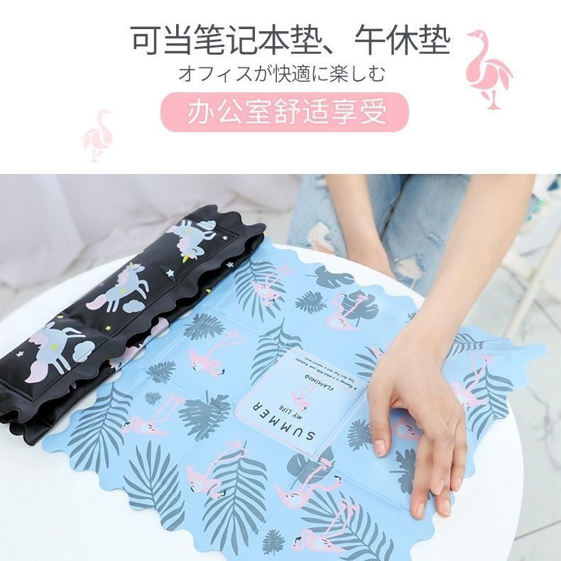 Summer Cool Cushion Car Seat Cushion Cooling Ice Pad Cartoon Cute Student Gel Cold Pad Factory Direct Sales