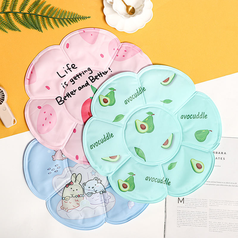 Summer New Flower Cartoon Cooling Ice Pad Office Cooling Crystal Cool Pad Car No Water Injection Gel Cushion Summer New Flower Cartoon Cooling Ice Pad Office Cooling Crystal Cool Pad Car No Water Injection Gel Cushion