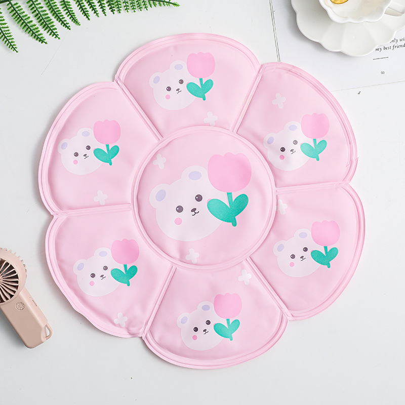 Summer New Flower Cartoon Cooling Ice Pad Office Cooling Crystal Cool Pad Car No Water Injection Gel Cushion Summer New Flower Cartoon Cooling Ice Pad Office Cooling Crystal Cool Pad Car No Water Injection Gel Cushion