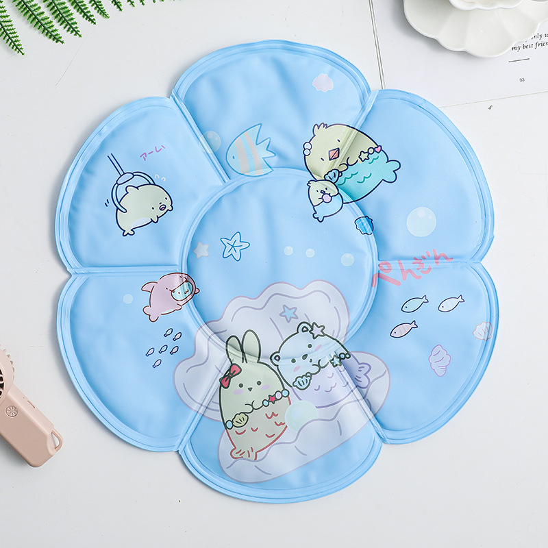 Summer New Flower Cartoon Cooling Ice Pad Office Cooling Crystal Cool Pad Car No Water Injection Gel Cushion Summer New Flower Cartoon Cooling Ice Pad Office Cooling Crystal Cool Pad Car No Water Injection Gel Cushion