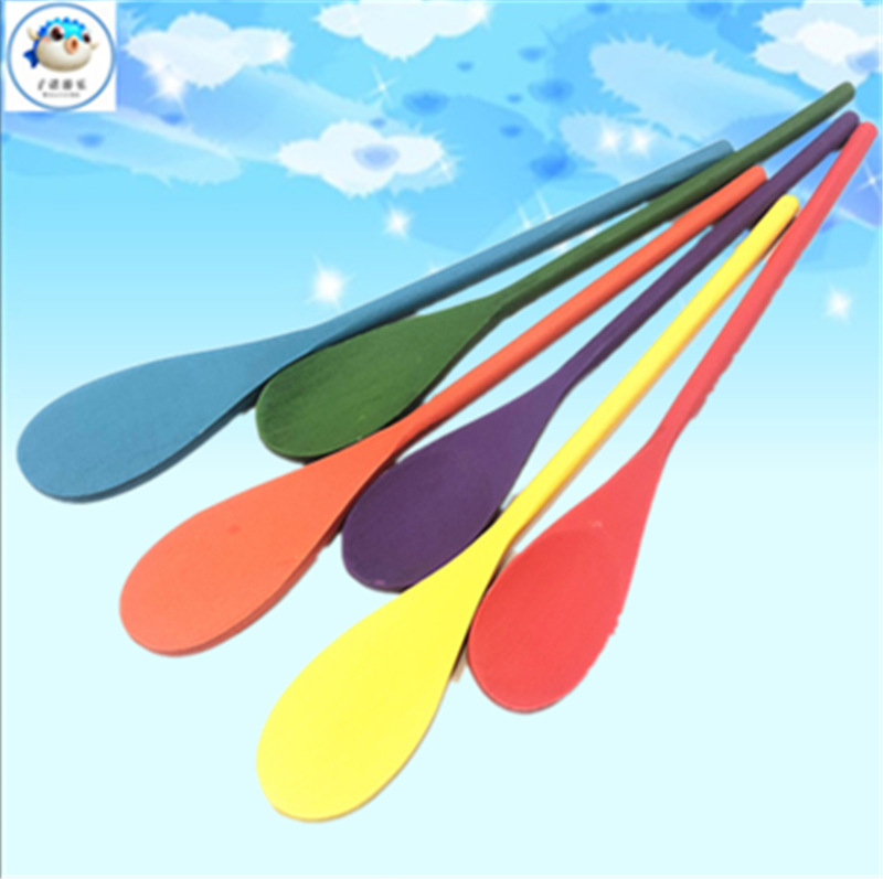 Sensory Training Toy Wooden Spoon Egg Kindergarten Children's Balance Wood Rod Early Education Interactive Game Wooden Spoon Balance Ball Sensory Training Toy Wooden Spoon Egg Kindergarten Children's Balance Wood Rod Early Education Interactive Game Wooden Spoon Balance Ball