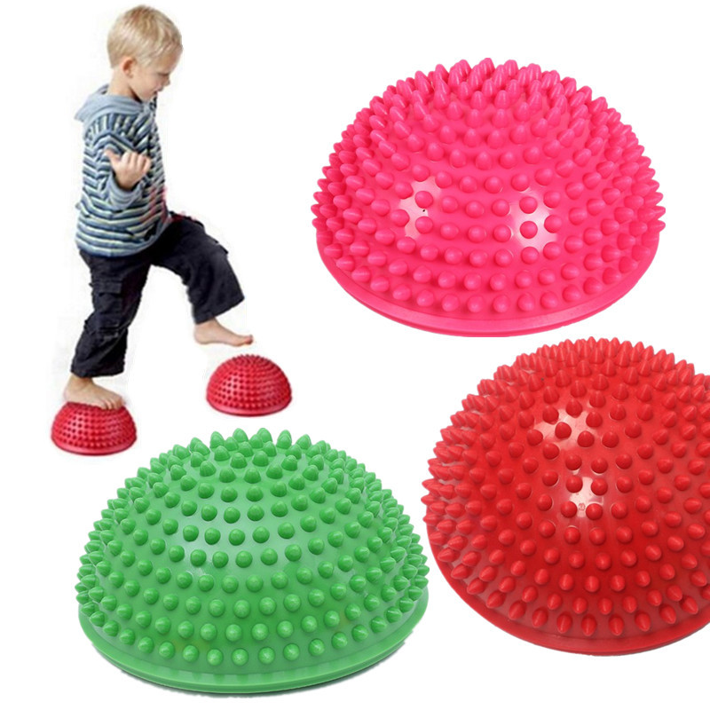 Kindergarten Sensory Training Equipment Foot Foot Acupuncture Point Massage Ball with Particles Stepping Stone Early Education Balance Durian Ball Kindergarten Sensory Training Equipment Foot Foot Acupuncture Point Massage Ball with Particles Stepping Stone Early Education Balance Durian Ball