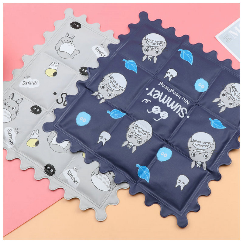New Multi-Functional Ice Cushions Seat Cushions Ice Crystal Cushion Summer Cooling Gadget Car Cool Cushion Cartoon Seat Cushion Customization