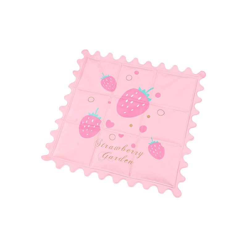 New Multi-Functional Ice Cushions Seat Cushions Ice Crystal Cushion Summer Cooling Gadget Car Cool Cushion Cartoon Seat Cushion Customization