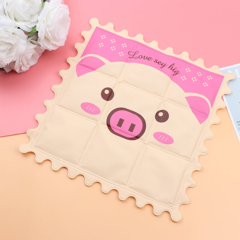 New Multi-Functional Ice Cushions Seat Cushions Ice Crystal Cushion Summer Cooling Gadget Car Cool Cushion Cartoon Seat Cushion Customization