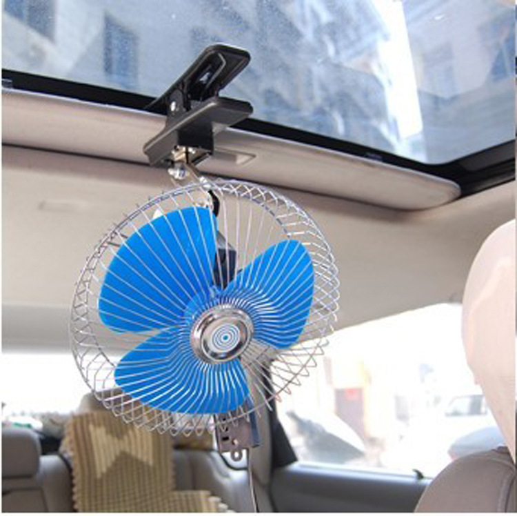 8 inch 24V semi enclosed car fan with a switch with a clip necessary to cool the vehicle electric fan 8 inch 24V semi enclosed car fan with a switch with a clip necessary to cool the vehicle electric fan