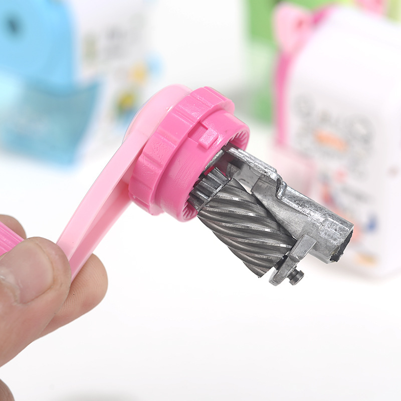 Manufacturer wholesaler zhengrong pencil sharpener hand pencil sharpener student cartoon pencil sharpener automatic into the pen sharpener Manufacturer wholesaler zhengrong pencil sharpener hand pencil sharpener student cartoon pencil sharpener automatic into the pen sharpener