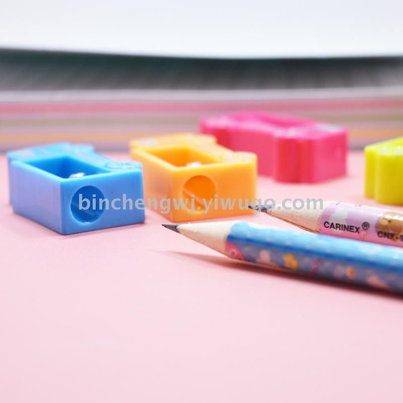  Car pencil sharpener mini cartoon student pencil sharpener stationery wholesale