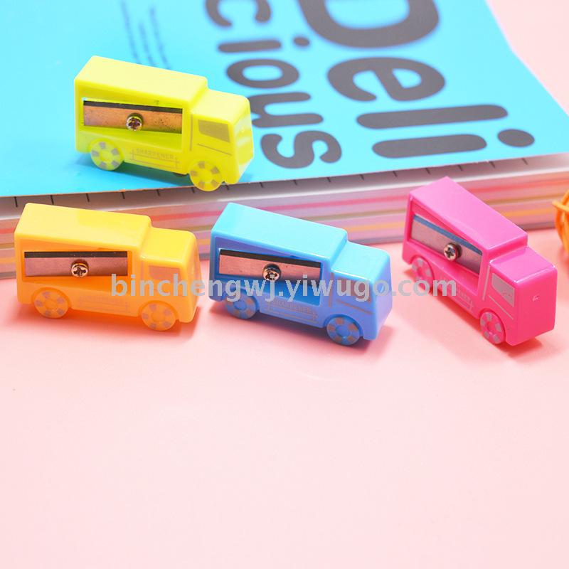 Car pencil sharpener mini cartoon student pencil sharpener stationery wholesale Car pencil sharpener mini cartoon student pencil sharpener stationery wholesale