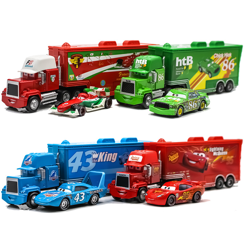 Racing Car Story Uncle Mai Kun Roadbuster Cool Sister 95 Container Car Alloy Car Toy Children&#039;s Model