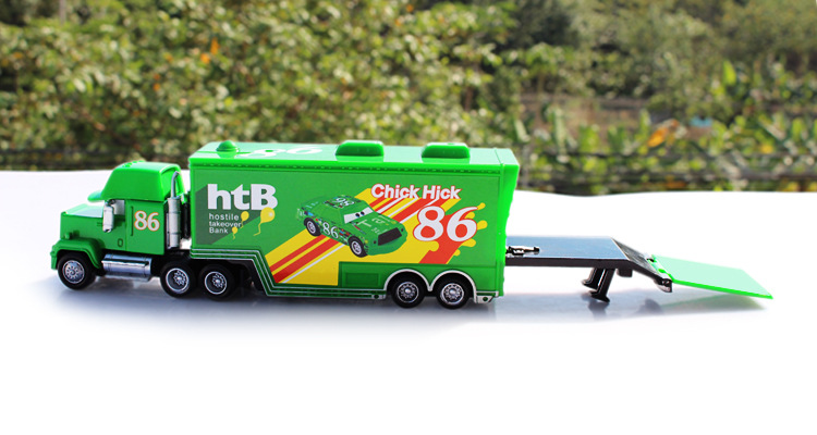 Racing Car Story Uncle Mai Kun Roadbuster Cool Sister 95 Container Car Alloy Car Toy Children's Model