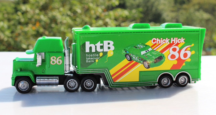 Racing Car Story Uncle Mai Kun Roadbuster Cool Sister 95 Container Car Alloy Car Toy Children's Model