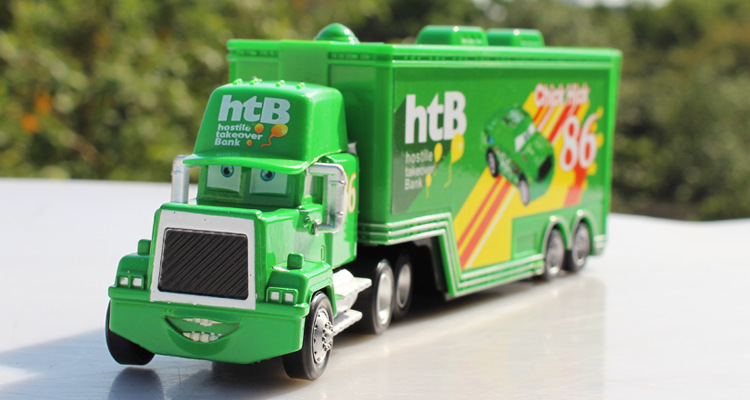 Racing Car Story Uncle Mai Kun Roadbuster Cool Sister 95 Container Car Alloy Car Toy Children's Model