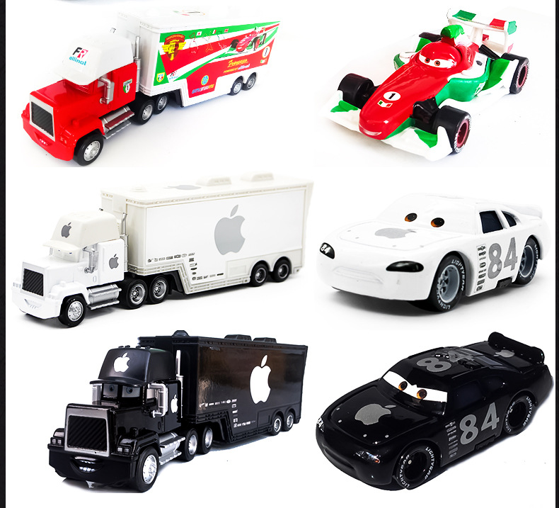 Racing Car Story Uncle Mai Kun Roadbuster Cool Sister 95 Container Car Alloy Car Toy Children's Model