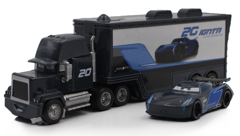 Racing Car Story Uncle Mai Kun Roadbuster Cool Sister 95 Container Car Alloy Car Toy Children's Model