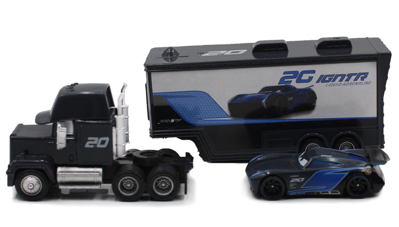 Racing Car Story Uncle Mai Kun Roadbuster Cool Sister 95 Container Car Alloy Car Toy Children's Model