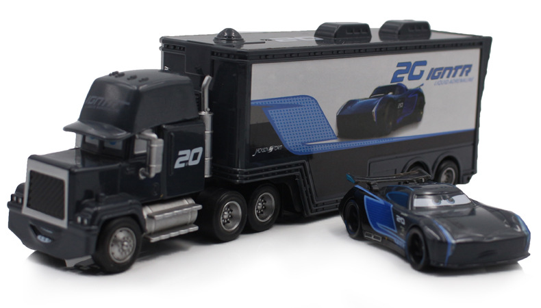 Racing Car Story Uncle Mai Kun Roadbuster Cool Sister 95 Container Car Alloy Car Toy Children's Model