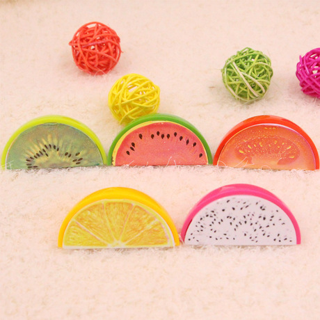 Dongyang new dy-349 creative fruit watermelon pencil sharpener plastic single-hole pencil sharpener sharpener
