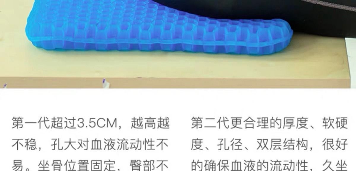 Summer Gel Honeycomb Cushion Egg Cushion Car and Office Seat Cushion Cool Breathable Ice Pad Sitter Cross-Border Summer Gel Honeycomb Cushion Egg Cushion Car and Office Seat Cushion Cool Breathable Ice Pad Sitter Cross-Border