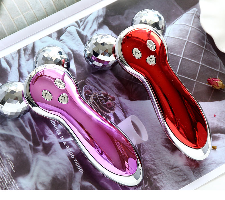 Tool Micro Current Charging Face Slimming Device Face Slimming Device Roller 3D Roller Facelift Tools Roller Jade Roller