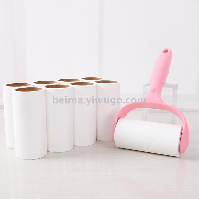 Household wool stick tear type sticky paper roller Brush to Remover Clothes Clothing Recession -wool roller