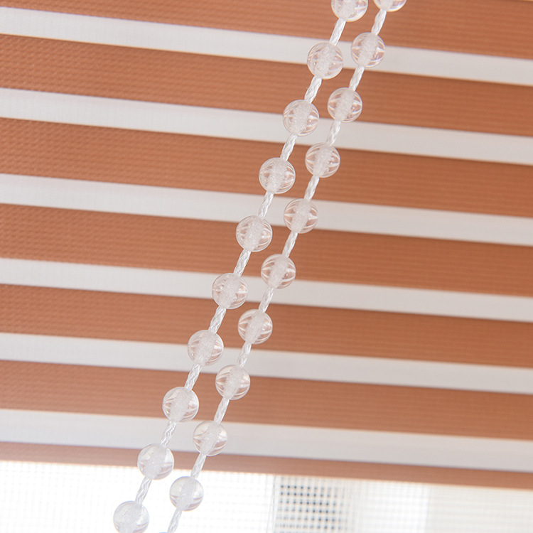 Spot Double-Layer Jacquard Electric Soft Gauze Curtain Modern Minimalist Room Darkening Roller Shade Fabric Hotel Study Printed Curtain