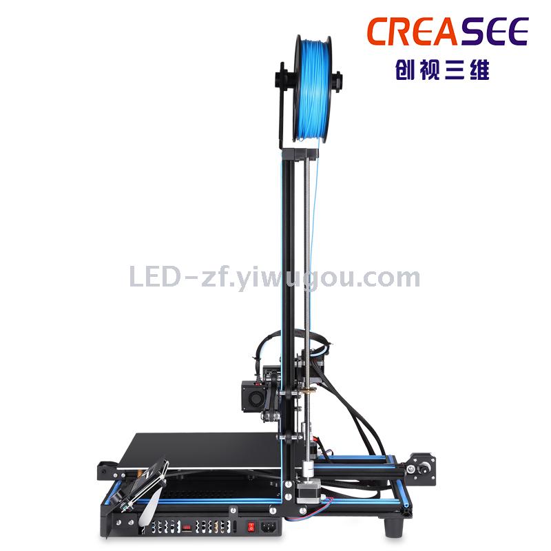 3D printer creates 3D cs-10mimi with high precision, quasi-industrial class and large size for household use