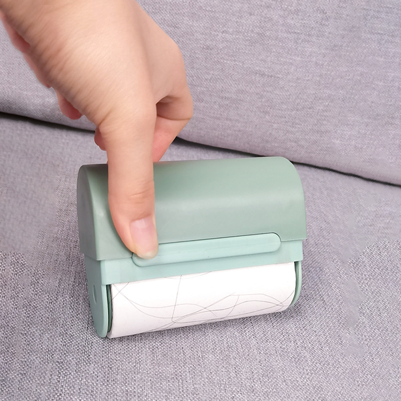 Amazon Roller Lent Remover Sticky Dust Brush Clothing Hair Removal Brush Sticky Hair Paint Roller Hair Removal Replaceable Sticky Hair Bucket