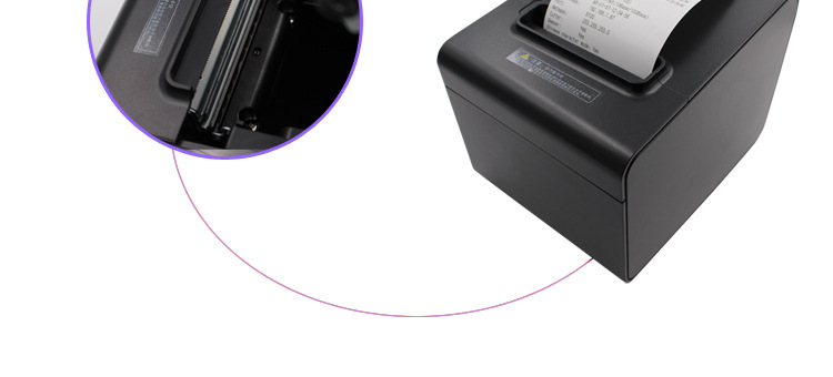 Youku 80250 Kitchen Printer High-Speed 80mm Bill Thermosensitive POS with Cutter Meituan Take-out Export