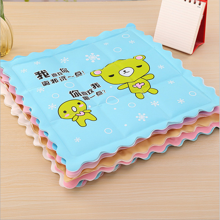 Cartoon Ice Pad Summer Cooling Cool Pad Car Cushion Notebook Cooling Summer Products