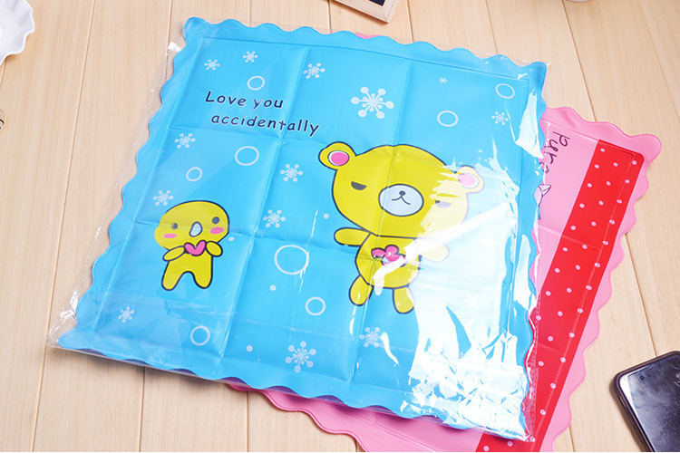 Cartoon Ice Pad Summer Cooling Cool Pad Car Cushion Notebook Cooling Summer Products