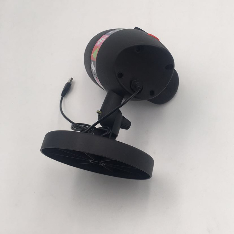 Outdoor waterproof LED film projection lamp Christmas card lawn lamp 12 film card snow laser lamp